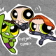 Illustration for article titled Powerpuff Girls and the Avengers combine to save the world (or just be adorable)